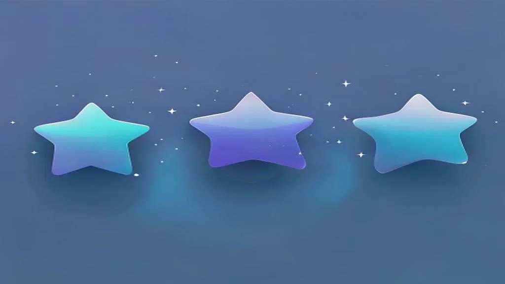 Ilustracja: gwiazdki oceny symbolizujące opinie klientów w Profilu Firmy w Google